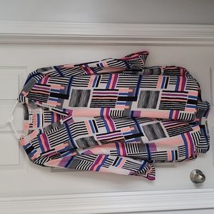 Cato Woman size 18/20W multicolored women's 3/4 sleeve top